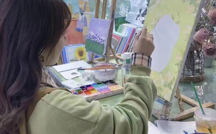 深圳孕妈请查收！月子中心周末绘画沙龙邀请函2