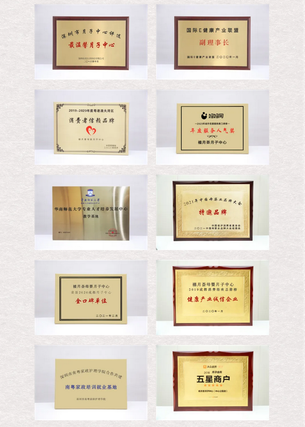 禧月荟荣获【母婴行业标杆机构】【母婴行业领航者】两大奖项8 禧月荟荣获【母婴行业标杆机构】【母婴行业领航者】两大奖项8