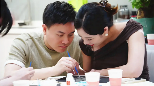 深圳月子中心非遗烧箔画&双11活动重磅来袭2